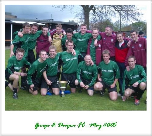 George & Dragon Yarm FC winners of the Stephen Wells Final in 2005