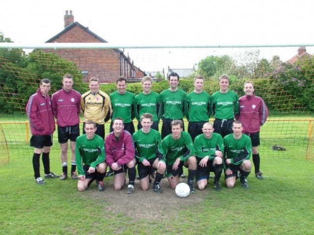 George & Dragon Yarm FC winners of the Stephen Wells Final in 2005