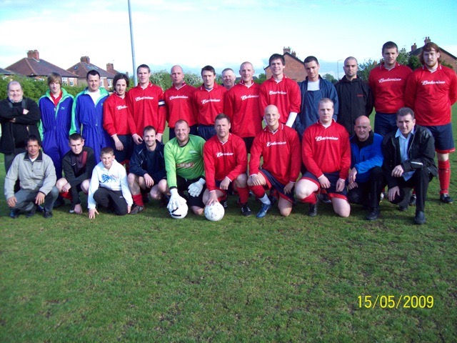 John Jackson Memorial Trophy Winners Mandale F.C 2008 - 2009