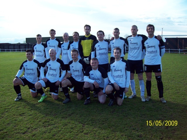 John Jackson Memorial Trophy Finalists Penny Black F.C 2008 - 2009